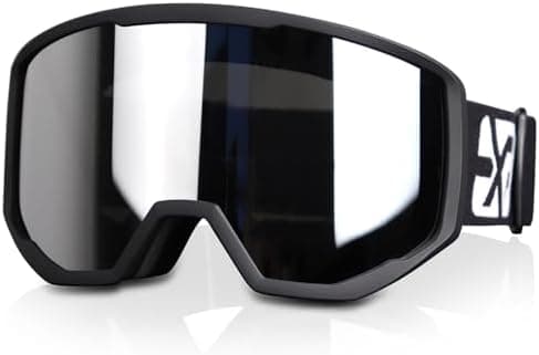 EXP VISION Ski/Snowboard Goggles for Men Women, OTG Snow Goggles Anti Fog UV Protection