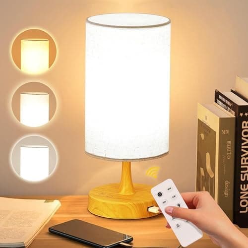 Caromolly Light Therapy Lamp, Sunlight Lamp 10000 Lux with Remote Control, 3 Color Temperature & 4 Brightness Level & Timer…