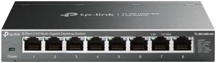 TP-Link TL-SG108S-M2 | 8-Port Multi-Gigabit 2.5G Ethernet Switch |…