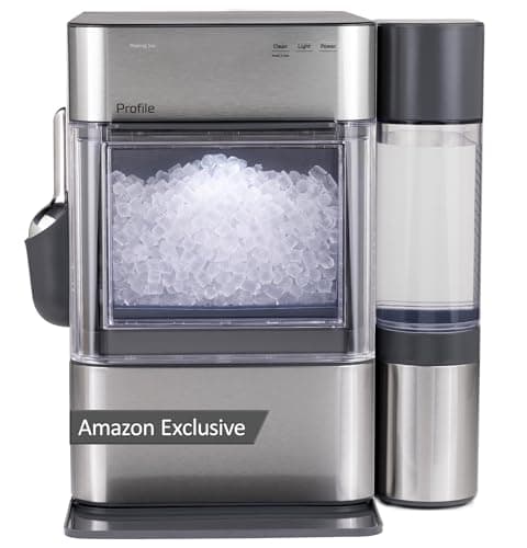 GE Profile Opal Ultra, Countertop Nugget Ice Maker, 1 Gal XL Side Tank, *Amazon Exclusive*, 38 lbs/Day, Pebble Pellet Crushed Ice…