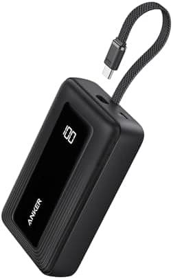 Anker Zolo Power Bank (2025 Upgraded Version), 20,000mAh 30W High-Speed Portable Charger with…