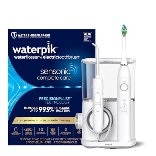 Waterpik Sensonic Complete Care Water Flosser and Rechargeable…