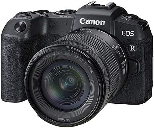 Canon EOS RP Full-Frame Mirrorless Interchangeable Lens Camera + RF24-105mm Lens F4-7.1 is STM Lens Kit- Compact and Lightweight…