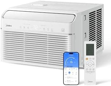 Midea Inverter Window Air Conditioner with Heat – Quiet Window AC Unit and Heat Combo with Dehumidifier – Cools up to 550 Sq. Ft…