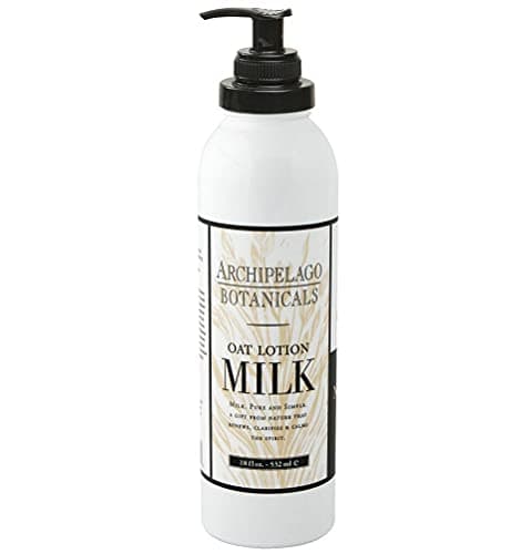 Archipelago Botanicals Oat Milk Lotion, Nurturing and Soothing Daily Moisturizer for Dry or Sensitive Skin, Hydrating Body…