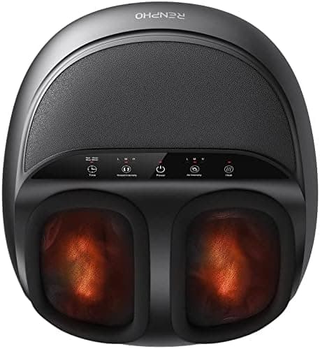 RENPHO Full Foot Massager Machine, 2026 Upgraded Shiatsu Foot Massager with Heat, FSA Eligible HSA Store Eligible, Plantar…