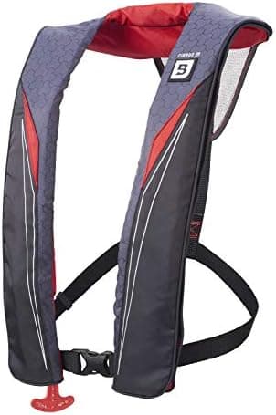 BLUESTORM Cirrus26 Inflatable PFD Life Jackets for Adults | US Coast Guard Approved Automatic Life Vest w/Manual Override…