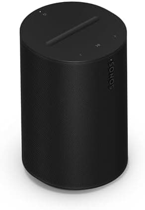 Sonos Era 100 - Black - Wireless, Alexa Enabled Smart Speaker Recycled Content Certification for Electrical and Electronic…
