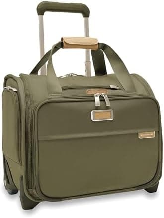 Briggs & Riley 2-Wheel Cabin Bag - Carry On Luggage for Travel, Suitcases with Wheels, Softside Rolling Bag for Men & Women…
