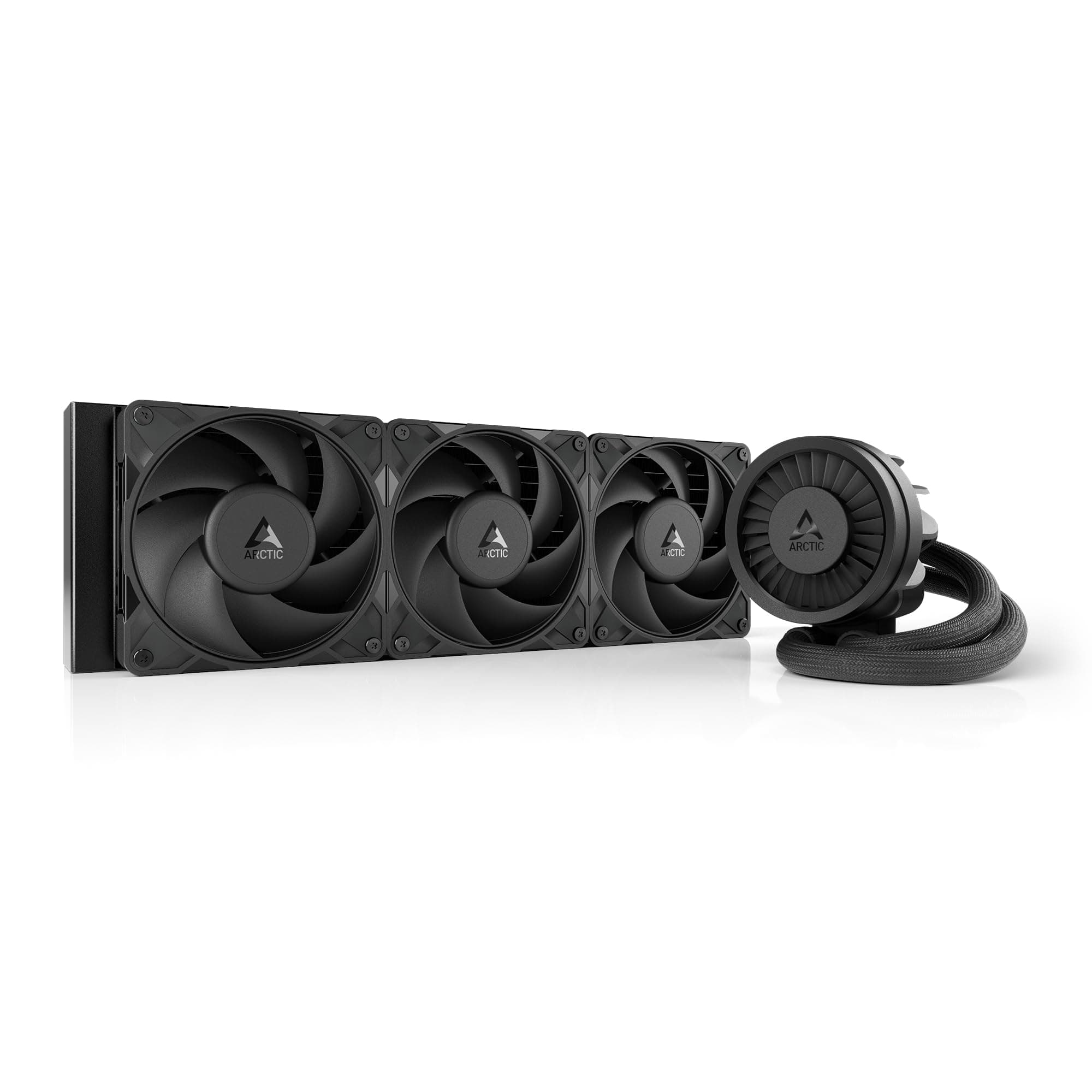 ARCTIC Liquid Freezer III Pro 360 - AIO CPU Cooler, 3 x 120 mm Water Cooling, 38 mm Radiator, PWM Pump, VRM Fan, AMD AM5/AM4…