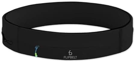 FlipBelt Zipper Running Belt, Waist Pack for Fitness and Running, US…