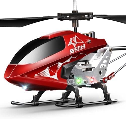 SYMA S107H-E RC Helicopter for Kids 8-12 and Beginners, Remote Control Helicopter with Altitude Hold, 2 Speed…