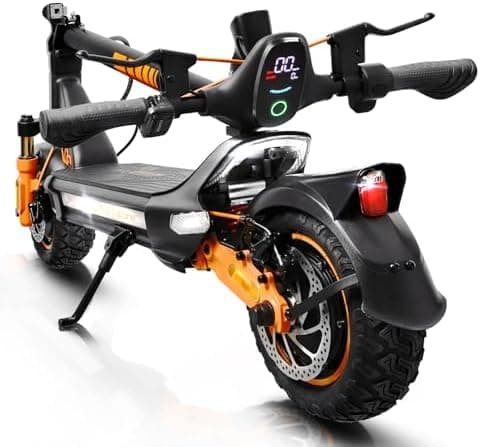 Electric Scooter Adult, 1600W*2 Dual Motor RZ1000, Up to 40-50 Miles Long Range/MAX Speed 31 Mph, Self-Sealing Off Road Tires…