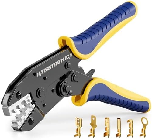 Haisstronica Crimping Tool for Non-Insulated Open Barrel Terminals…