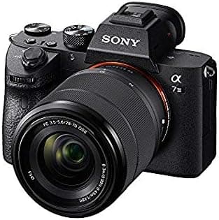 Sony a7 III Full-Frame Mirrorless Interchangeable-Lens Camera with 28-70mm Lens with 3-Inch LCD (Black)