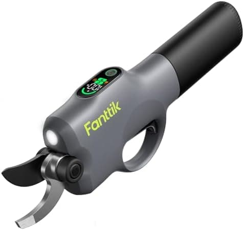 Fanttik Y10 Pro Cordless Electric Pruning Shears with Brushless Motor, LED Display, 4-Level Safety System, USB-C Fast Charging…