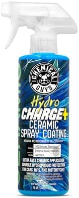 Chemical Guys WAC23016 HydroCharge High-Gloss Hydrophobic SI02 Ceramic Spray Coating (Works on Car, Truck, SUV, RV, Boat and…