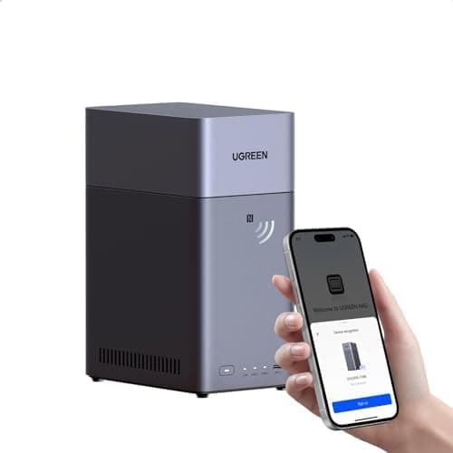 UGREEN NAS DH2300 2-Bay Desktop NASync, Support Capacity 64TB (Diskless), Remote Access, AI Photo Album, Beginner Friendly…