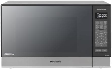 Panasonic Microwave Oven NN-SN686S Stainless Steel Countertop/Built-In with Inverter Technology and…