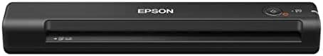 Epson Workforce ES-50 Compact Portable Single-Sheet-Fed Receipt and Document Scanner for Computers Including PC and Mac, USB…
