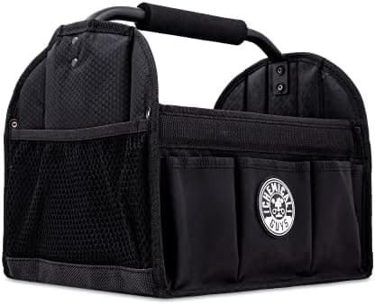 Chemical Guys Quick Load Collapsible Detailing Car Caddy Organizer & Storage – Portable Wash and Garage Organizer for Supplies…