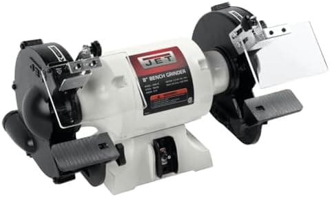 JET 8-Inch Bench Grinder, No Wheels, 1725 RPM, 1/2 HP, 115V 1Ph (Model JWBG-8NW)