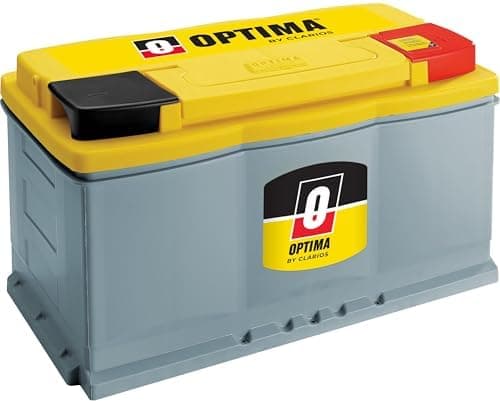 OPTIMA® Batteries High Performance DH7 YELLOWTOP® Dual Purpose Sealed AGM Car, Truck and SUV Battery, 880 CCA, Maintenance Free…