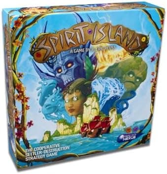 Greater Than Games | Spirit Island: Base Game | Cooperative Strategy Board Game | 1 to 4 Players | 90+ Minutes | Ages 14+