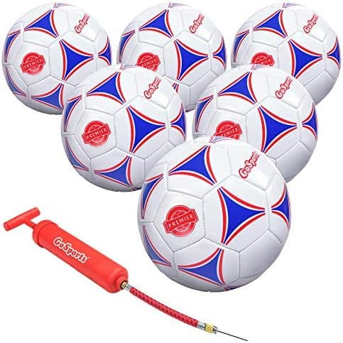 GoSports Premier Soccer Balls - Single or 6 Pack - Sizes 3, 4, 5…