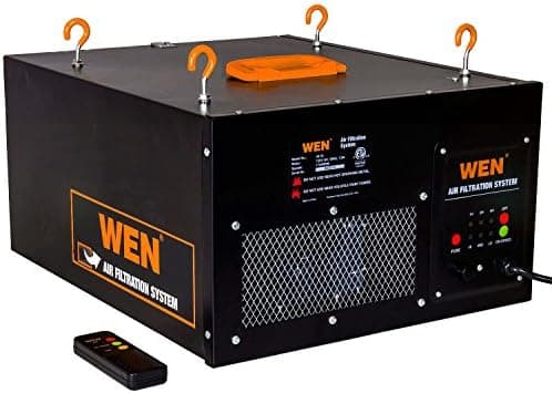 WEN 3410 3-Speed Remote-Controlled Air Filtration System (300/350/400…
