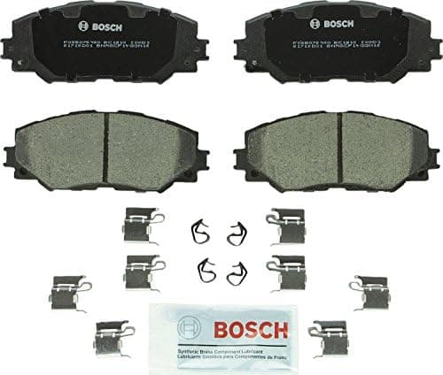 BOSCH BC1210 QuietCast Premium Ceramic Disc Brake Pad Set - Compatible with Select Lexus HS250h; Pontiac Vibe; Scion xB, xD…