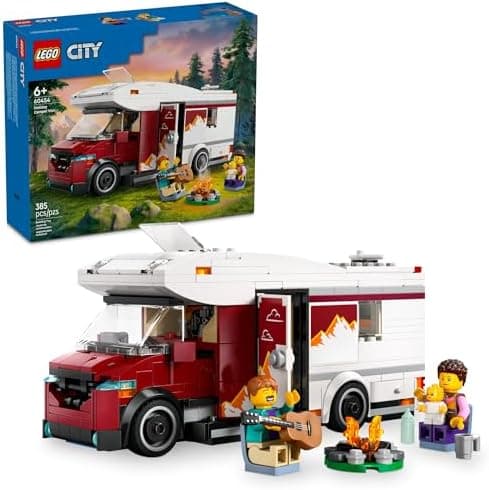 LEGO City Holiday Adventure Camper Van Building Toy Set - Vacation Toy for Kids, Boys and Girls, Ages 6+…