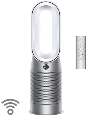 Dyson Purifier Hot+Cool HP07 Air Purifier, Heater, and Fan - White/Silver, Large
