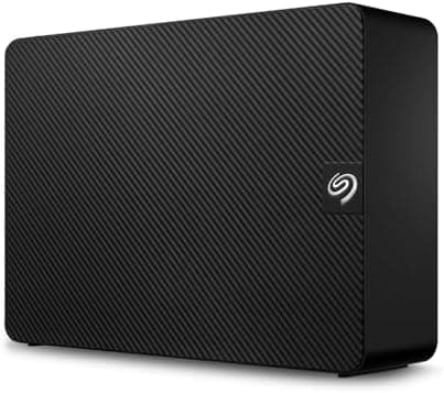 Seagate Expansion 22TB External Hard Drive HDD - USB 3.0, with Rescue Data Recovery Services (STKP22000400)