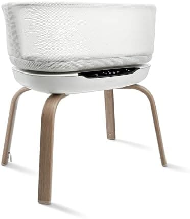 Graco® SmartSense Soothing Baby Bassinet – Smart Newborn Bassinet Detects and Automatically Responds to Baby's Cries – for…