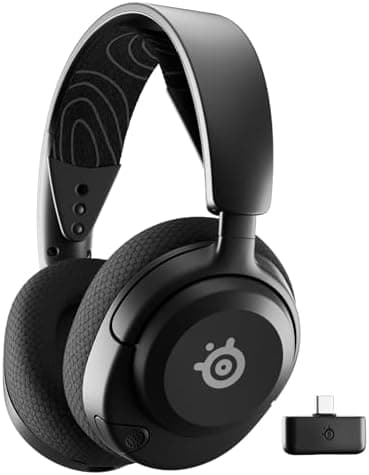 SteelSeries Arctis Nova 5 Wireless Multi-System Gaming Headset — Neodymium Magnetic Drivers — 100+ Audio…
