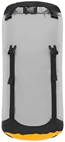 Sea to Summit eVac Compression Dry Bag, Waterproof Compression Sack, 13 Liter, High Rise Grey
