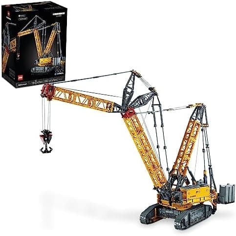 LEGO Technic Liebherr Crawler Crane LR 13000 Model Kit - Bedroom or Office Decor for Adults, Ages 18+ - Building Blocks for…