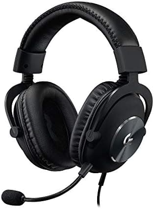 Logitech G Pro X Wired Gaming Headset: Blue VO!CE Detachable Boom Mic, DTS 7.1, 50 mm Drivers, USB/3.5mm Aux…
