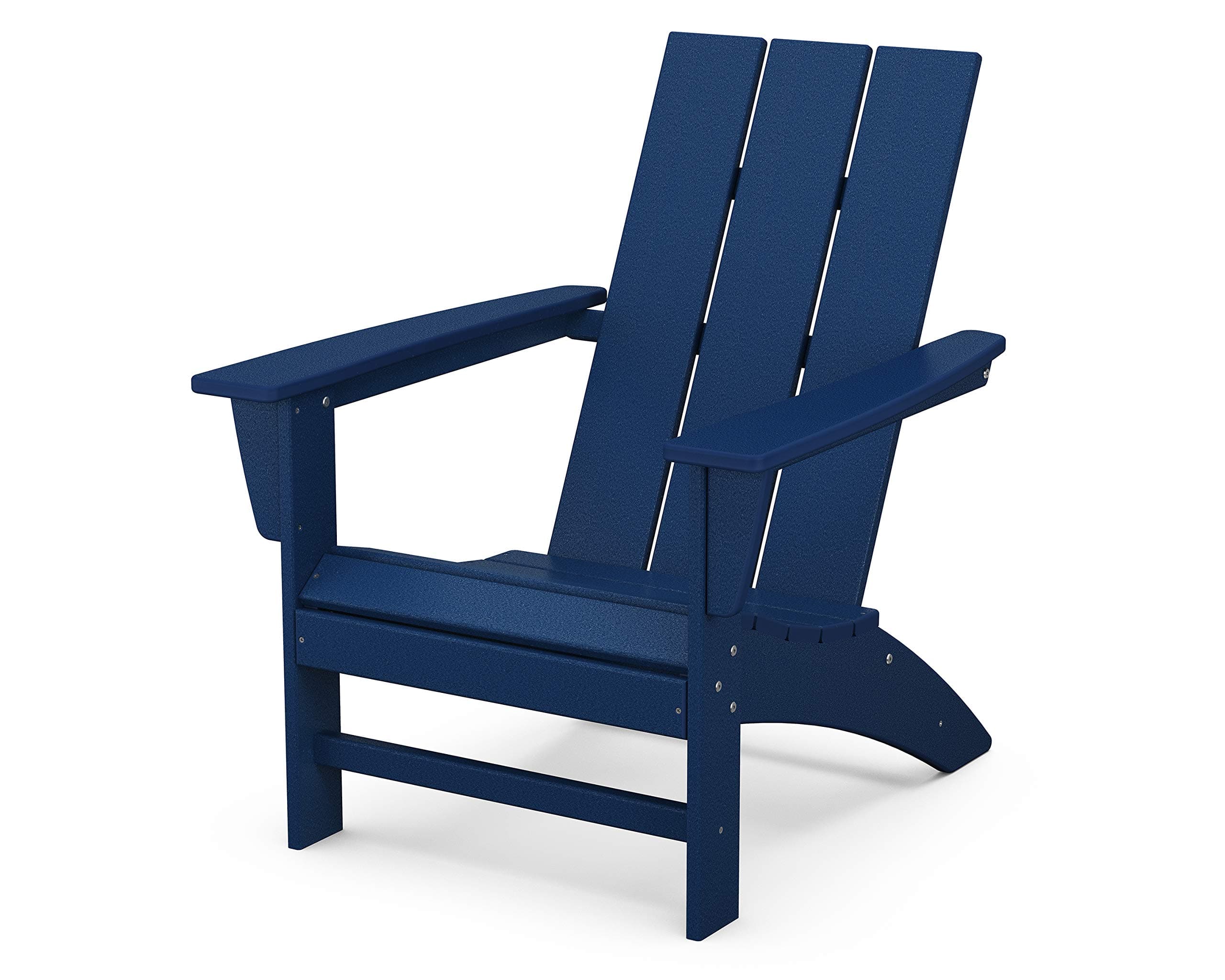 Polywood Modern Adirondack Chair – All-Weather Outdoor Lawn Adirondack Chairs – HDPE…