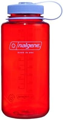 Nalgene 32 oz Wide Mouth Water Bottle | BPA-Free, Durable & Leak Proof, Lightweight Bottle for…