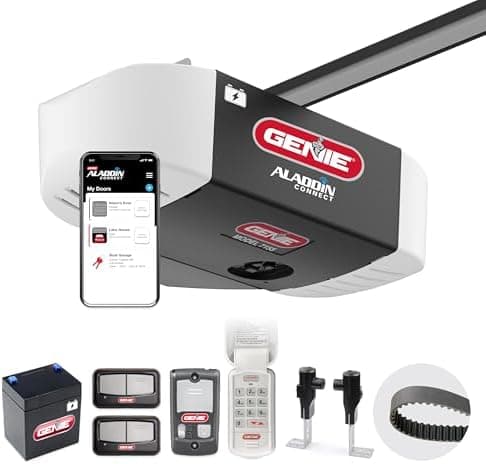 Genie 7155-TKV StealthDrive Connect Smart Garage Door Opener works…