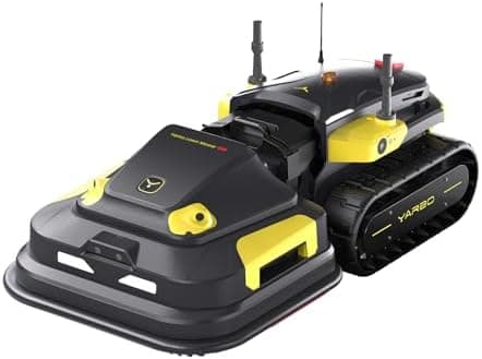 YARBO Robot Lawn Mower Pro with Modular Design for Large Yard up to 6 Acres, Perimeter Wire Free APP Control Robotic Lawnmower…