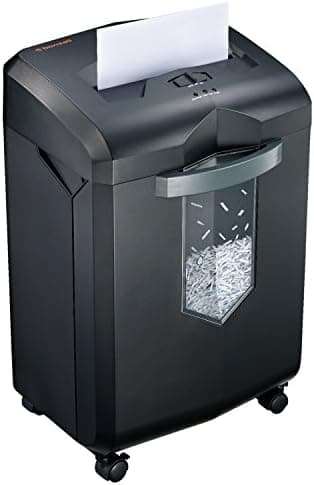 Bonsaii Paper Shredder, 18-Sheet 60-Minutes Shredder for Office Heavy Duty Cross-Cut Shredder with 6 Gallon…