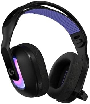 Logitech G522 Lightspeed Wireless Gaming Headset, Full-Band Mic, Advanced Audio, Tri-Connect (Lightspeed, Bluetooth, USB A to C)…