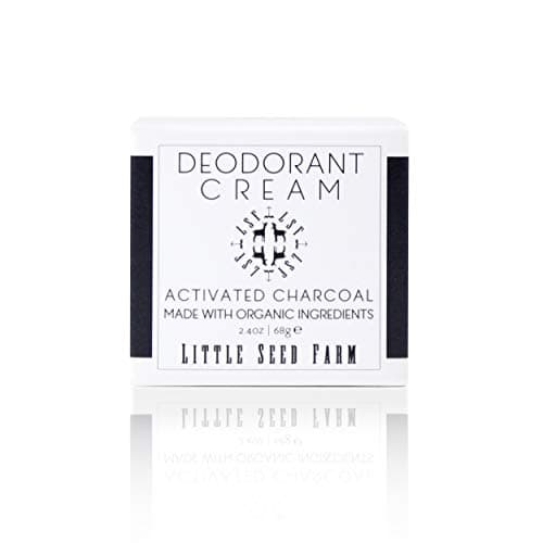 Little Seed Farm All Natural Deodorant Cream - Activated Charcoal - Aluminum Free Deodorant for…