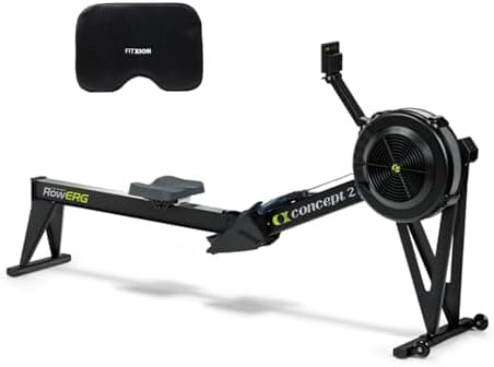 Concept2 RowErg Model E Indoor Rowing Machine with Tall Legs - PM5 Monitor, Device Holder, Adjustable Air Resistance, Easy…