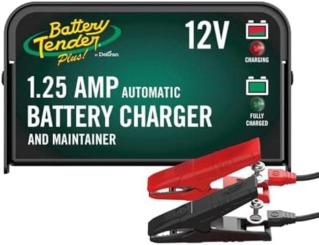 Battery Tender Plus 12V 1.25 AMP Car & Motorcycle Battery Charger and…