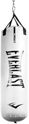 Everlast Elite Punching Bag – Hanging Heavy Bag for Adults with Dual Strap System | Durable Boxing…