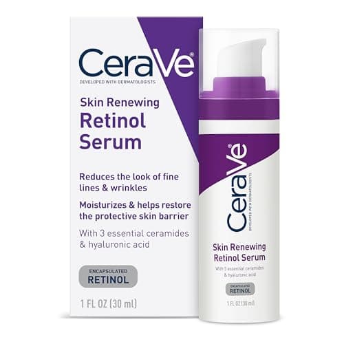 CeraVe Anti Aging Retinol Serum For Face, Encapsulated Retinol With…